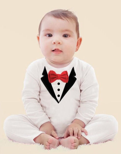 2018 Newly Summer Formal Toddler Baby Boys Romper