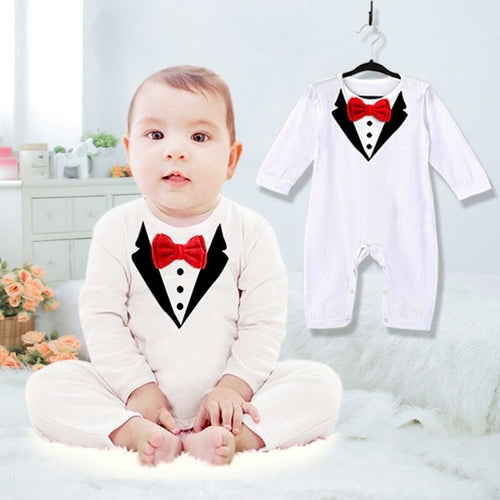 2018 Newly Summer Formal Toddler Baby Boys Romper