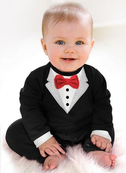 2018 Newly Summer Formal Toddler Baby Boys Romper