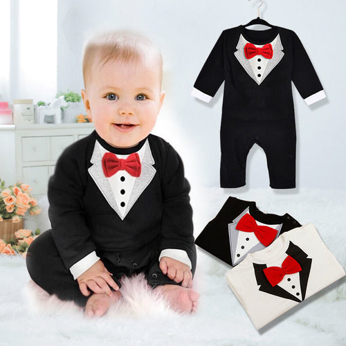 2018 Newly Summer Formal Toddler Baby Boys Romper