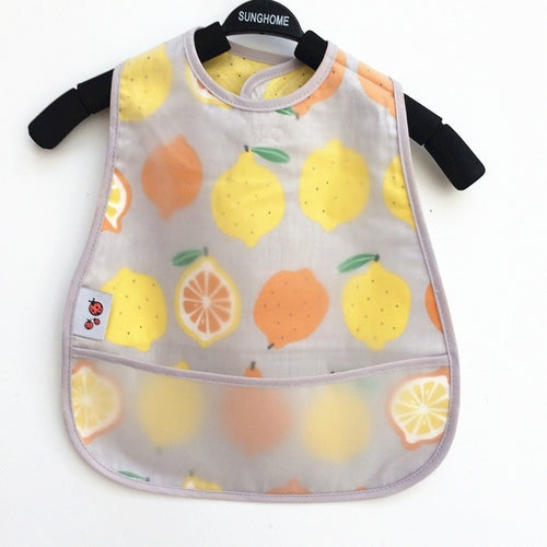 Adjustable Baby Bibs EVA Waterproof Lunch Feeding