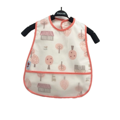 Adjustable Baby Bibs EVA Waterproof Lunch Feeding
